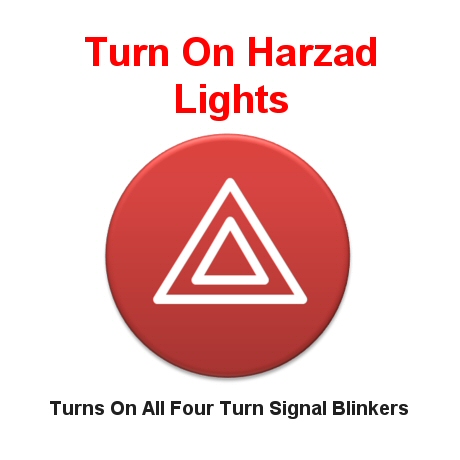 Turn on Hazard blinkers