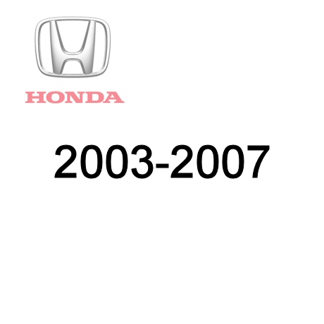 Honda Accord Sedan 2003-2007