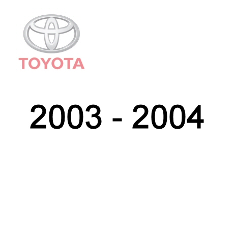 Toyota Corolla 2003-2004